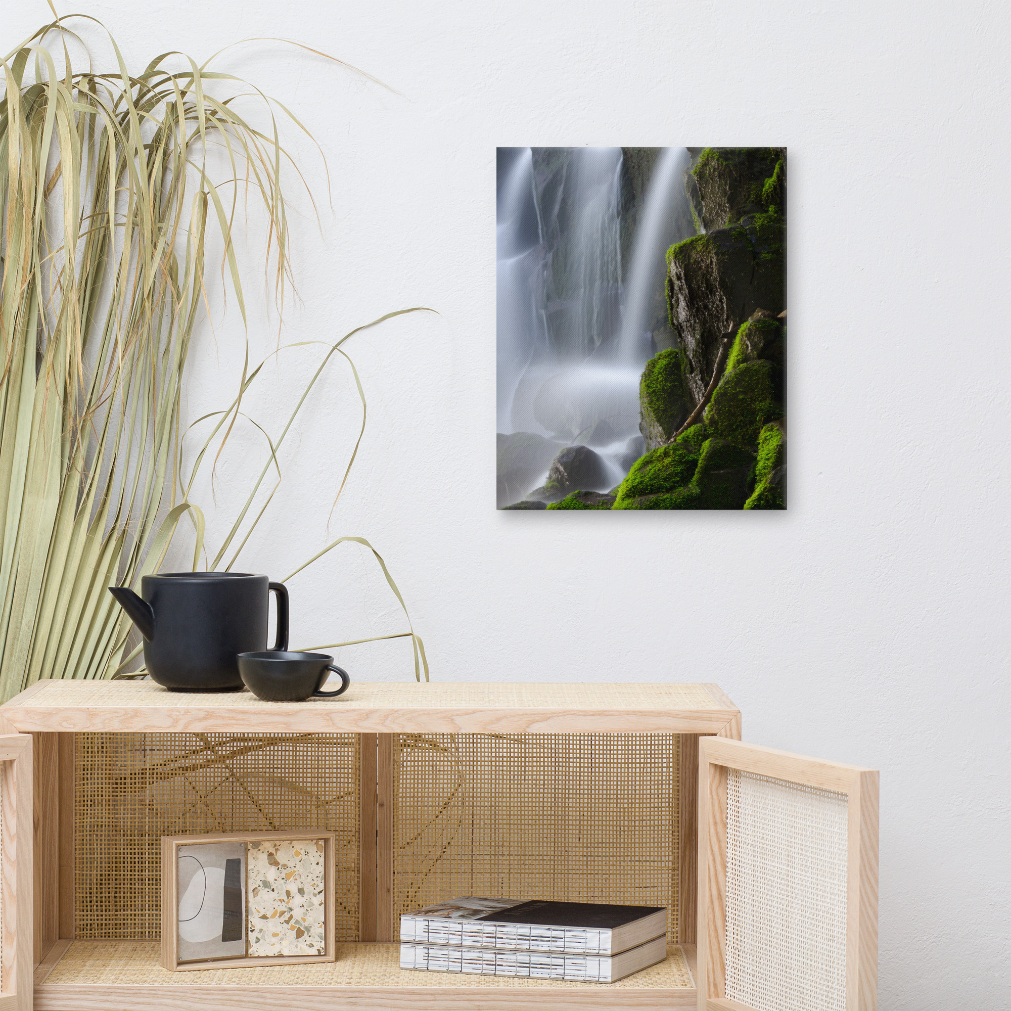 Ramona Falls, Oregon - Canvas Digital Printing - Image 4