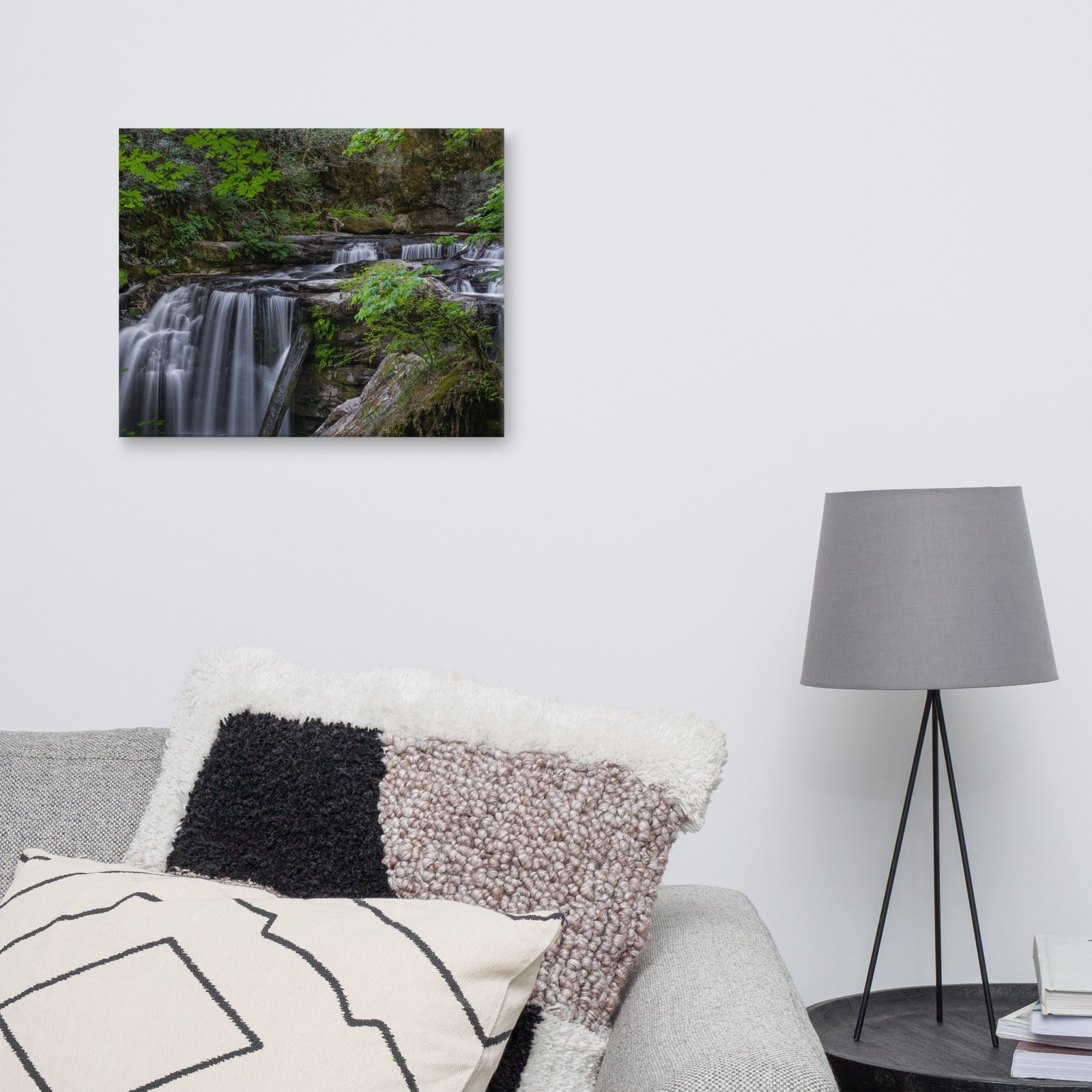 Coquille Falls, Oregon - Canvas Digital Printing - Image 4
