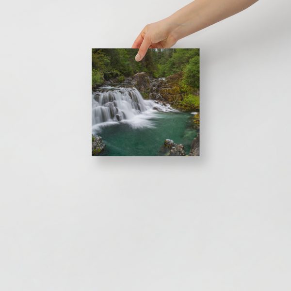 Sawmill Falls, Gates, Oregon - Premium Luster Photo Paper Poster (in) - Image 2