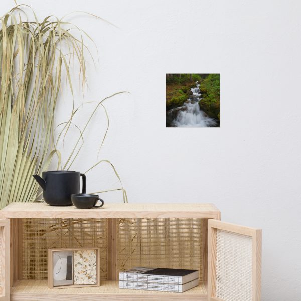 Moraine Creek, Banff National Park, Alberta Canada - Premium Luster Photo Paper Poster (in) - Image 2