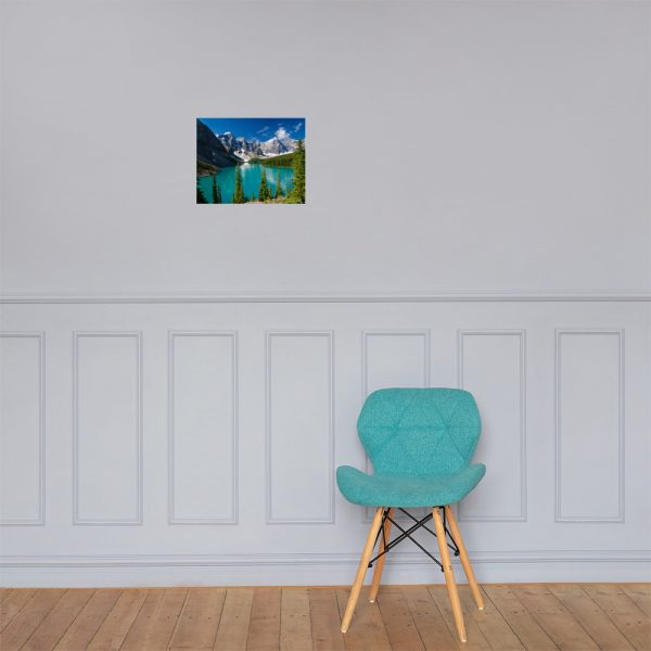 Moraine Lake, British Columbia - Premium Luster Photo Paper Poster (in) - Image 2