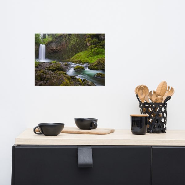 Abiqua Falls, Scotts Mills, Oregon - Premium Luster Photo Paper Poster (in) - Image 5