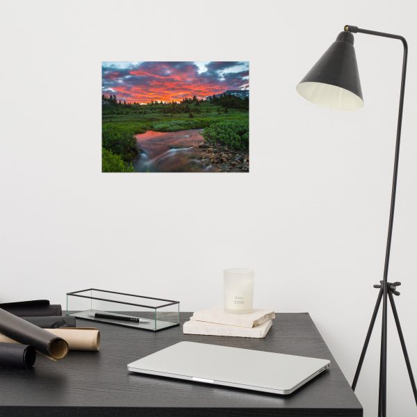 Sunrise at Mt. Assiniboine, British Columbia - Premium Luster Photo Paper Poster (in) - Image 5