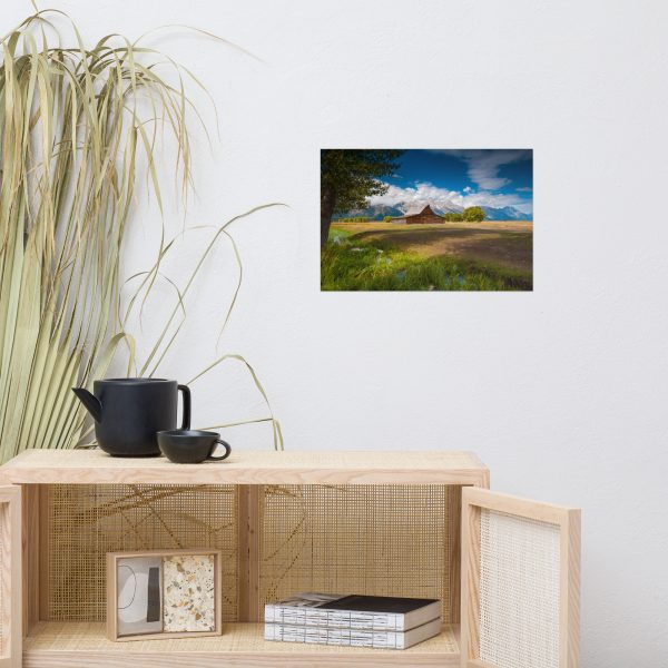 Moulton Barn, Grand Tetons, Wyoming - Premium Luster Photo Paper Poster (in) - Image 6