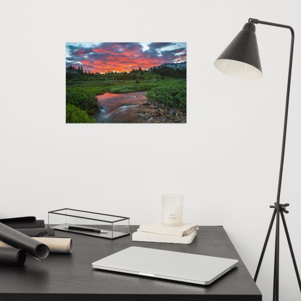Sunrise at Mt. Assiniboine, British Columbia - Premium Luster Photo Paper Poster (in) - Image 6