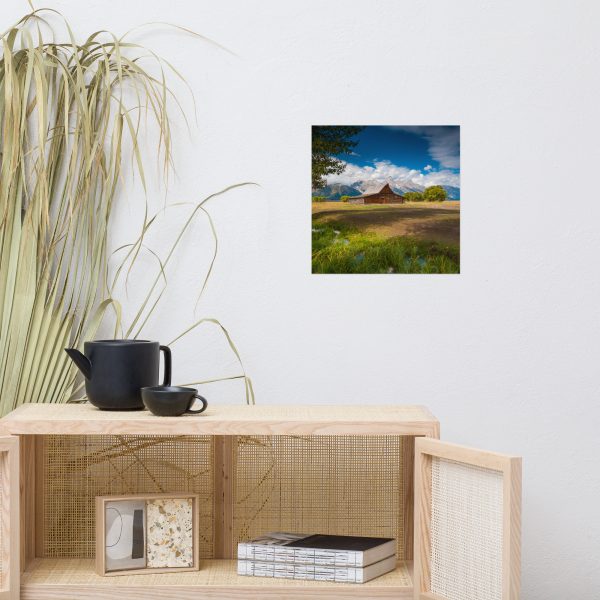 Moulton Barn, Grand Tetons, Wyoming - Premium Luster Photo Paper Poster (in) - Image 7