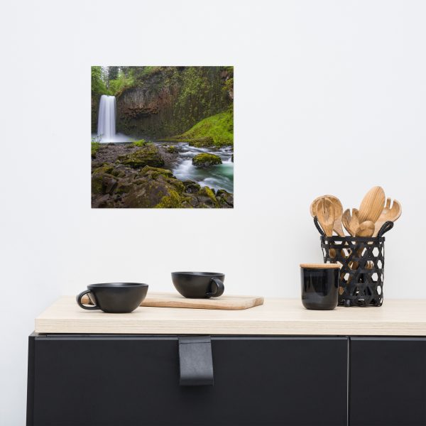 Abiqua Falls, Scotts Mills, Oregon - Premium Luster Photo Paper Poster (in) - Image 7