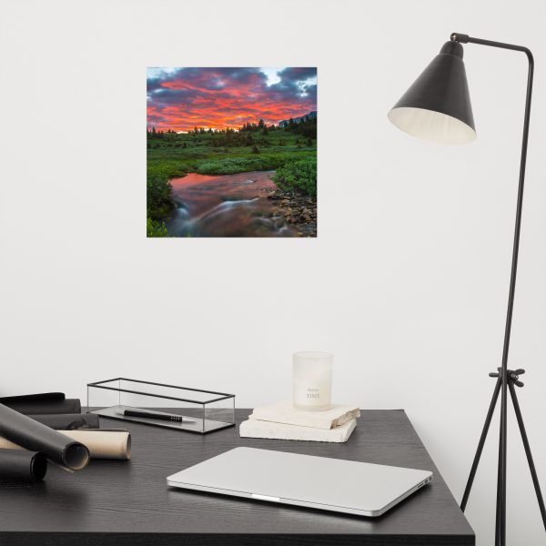 Sunrise at Mt. Assiniboine, British Columbia - Premium Luster Photo Paper Poster (in) - Image 7