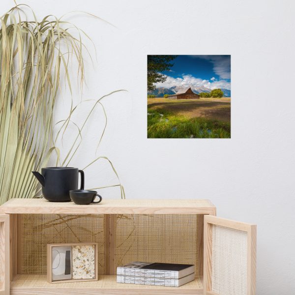 Moulton Barn, Grand Tetons, Wyoming - Premium Luster Photo Paper Poster (in) - Image 8