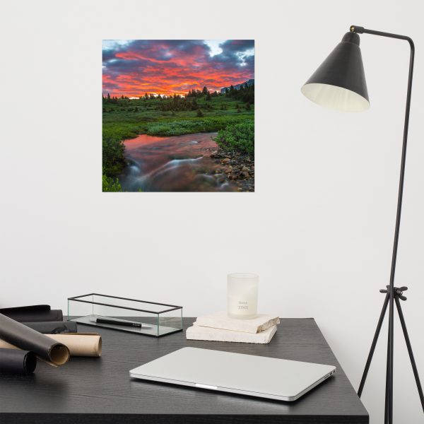 Sunrise at Mt. Assiniboine, British Columbia - Premium Luster Photo Paper Poster (in) - Image 8