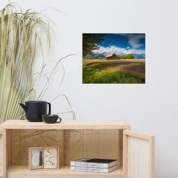 Moulton Barn, Grand Tetons, Wyoming - Premium Luster Photo Paper Poster (in) - Image 9