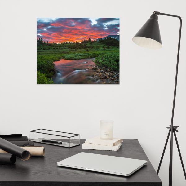 Sunrise at Mt. Assiniboine, British Columbia - Premium Luster Photo Paper Poster (in) - Image 9