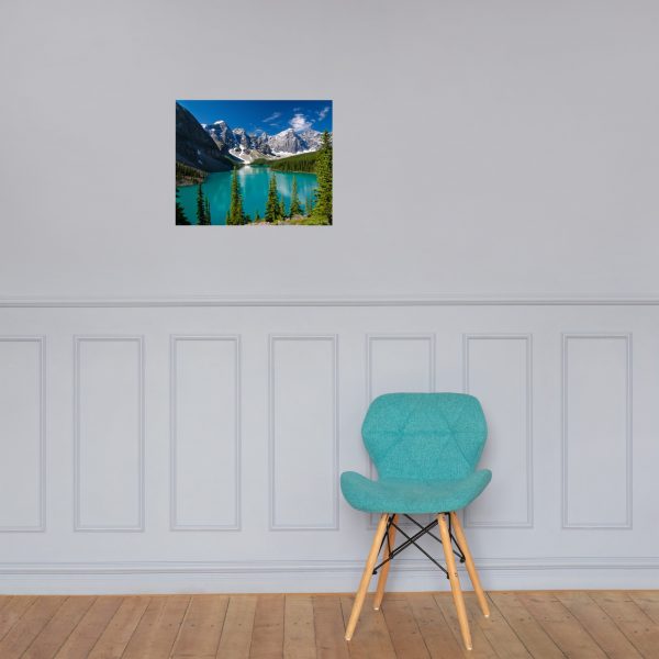Moraine Lake, British Columbia - Premium Luster Photo Paper Poster (in) - Image 8