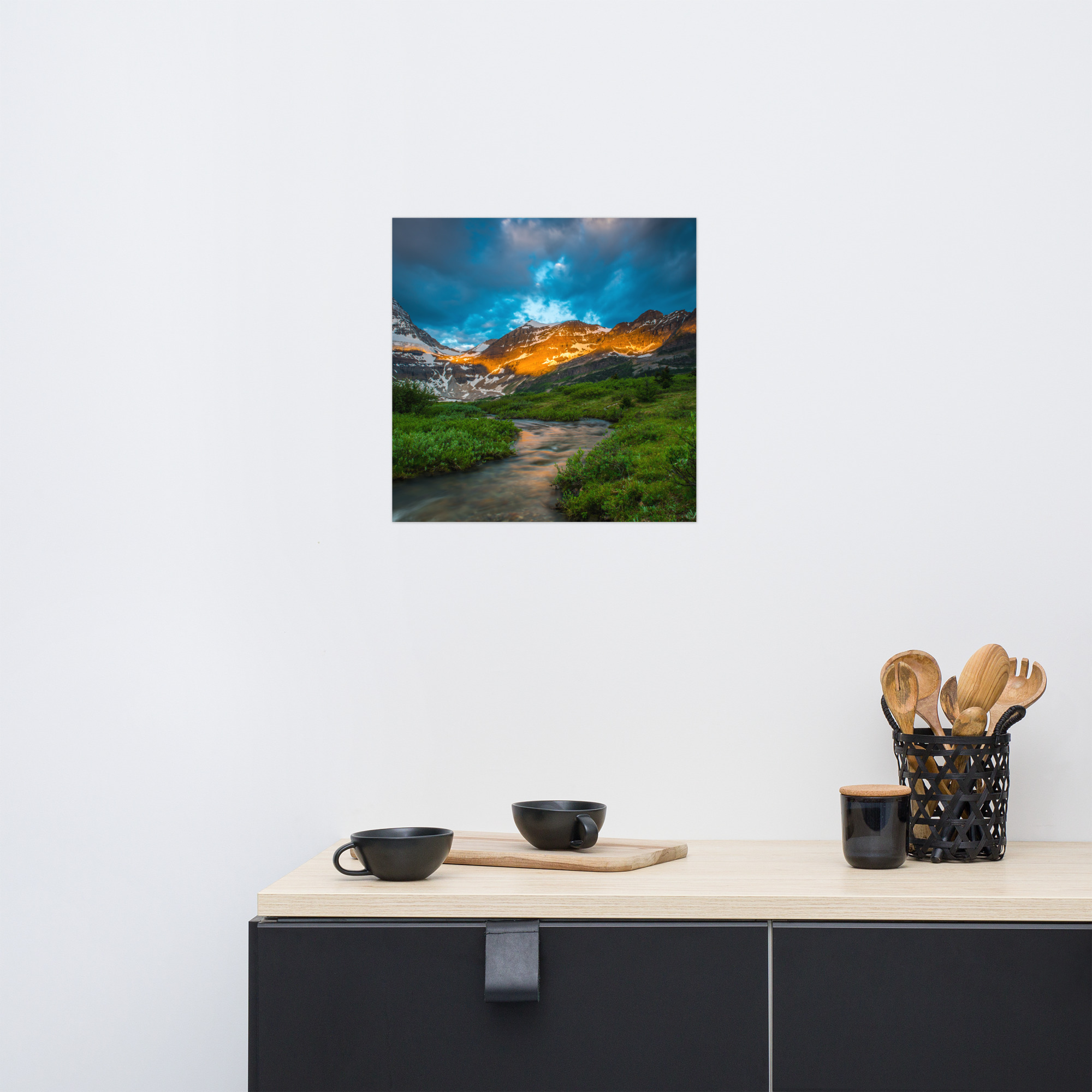 Sunrise at the foot of Mt. Assiniboine British Columbia - Enhanced Matte Paper Poster(in) - Image 10