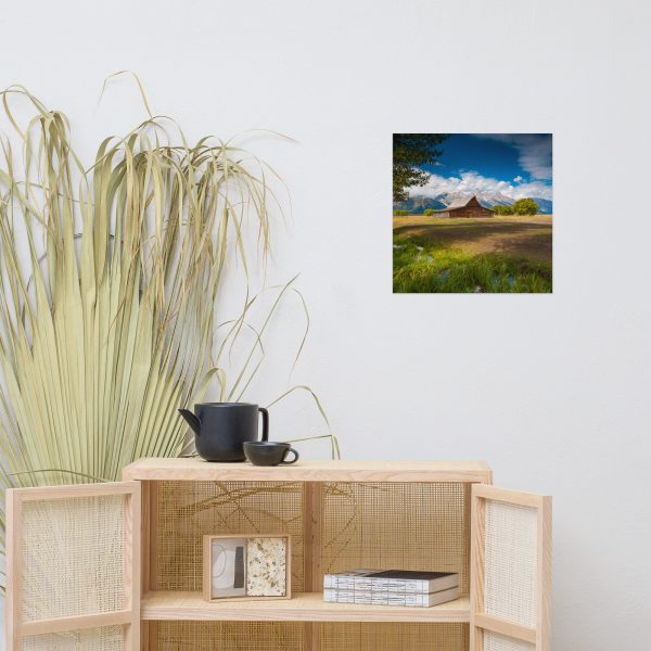 Moulton Barn, Grand Tetons, Wyoming - Premium Luster Photo Paper Poster (in) - Image 10