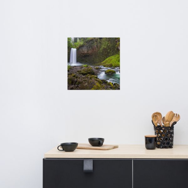 Abiqua Falls, Scotts Mills, Oregon - Premium Luster Photo Paper Poster (in) - Image 10