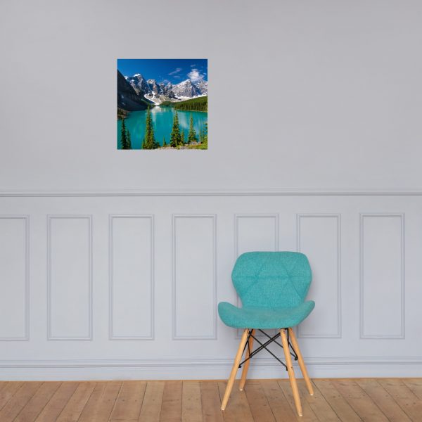 Moraine Lake, British Columbia - Premium Luster Photo Paper Poster (in) - Image 9