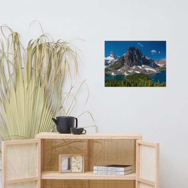 Mt. Assiniboine British Columbia - Premium Luster Photo Paper Poster (in)