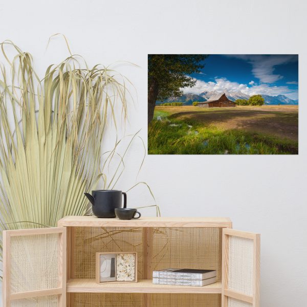 Moulton Barn, Grand Tetons, Wyoming - Premium Luster Photo Paper Poster (in) - Image 11