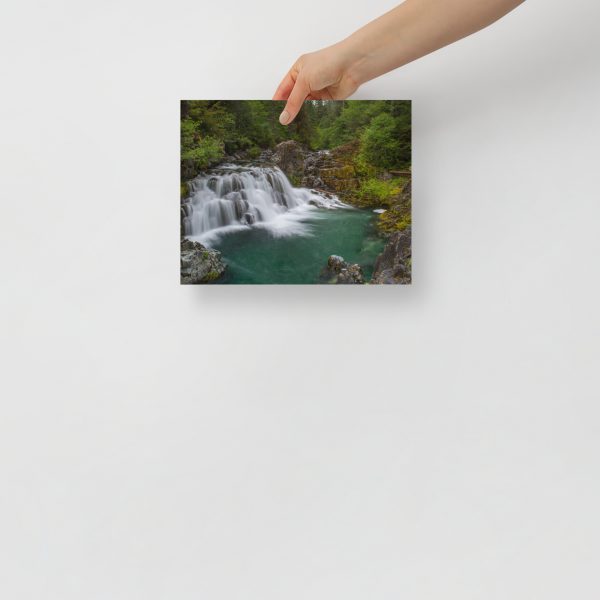 Sawmill Falls, Gates, Oregon - Premium Luster Photo Paper Poster (in) - Image 12