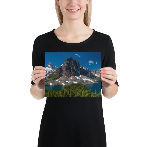 Mt. Assiniboine British Columbia - Enhanced Matte Paper Poster(in)