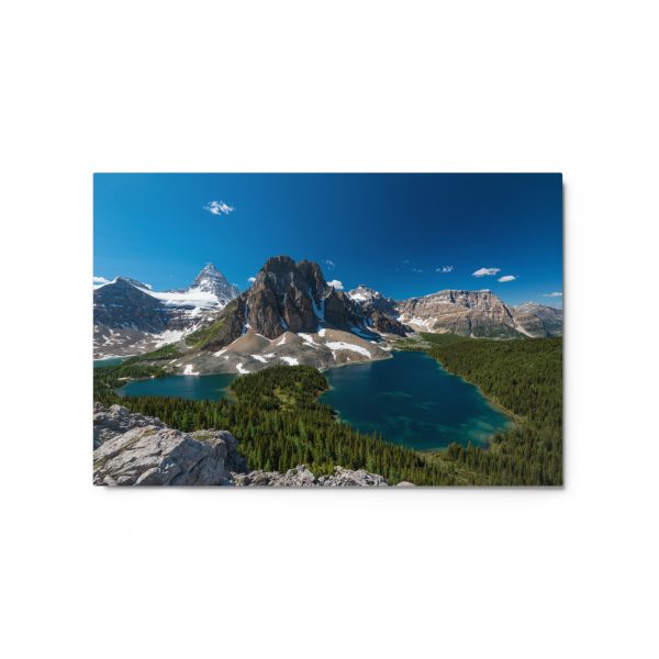 Mt. Assiniboine, British Columbia - Glossy Metal Print - Image 5