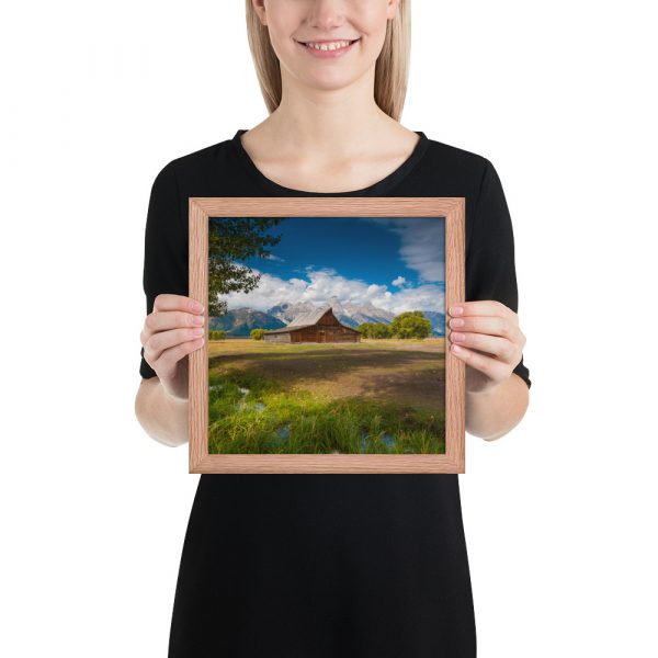 Moulton Barn, Grand Tetons, Wyoming-Enhanced Matte Paper Framed Poster (in) - Image 14