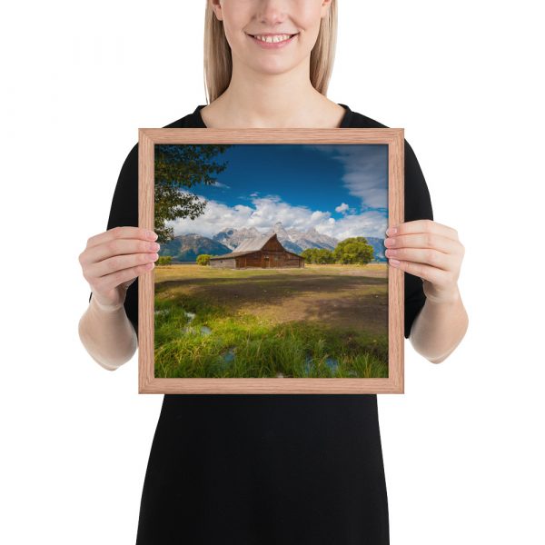 Moulton Barn, Grand Tetons, Wyoming-Enhanced Matte Paper Framed Poster (in) - Image 15