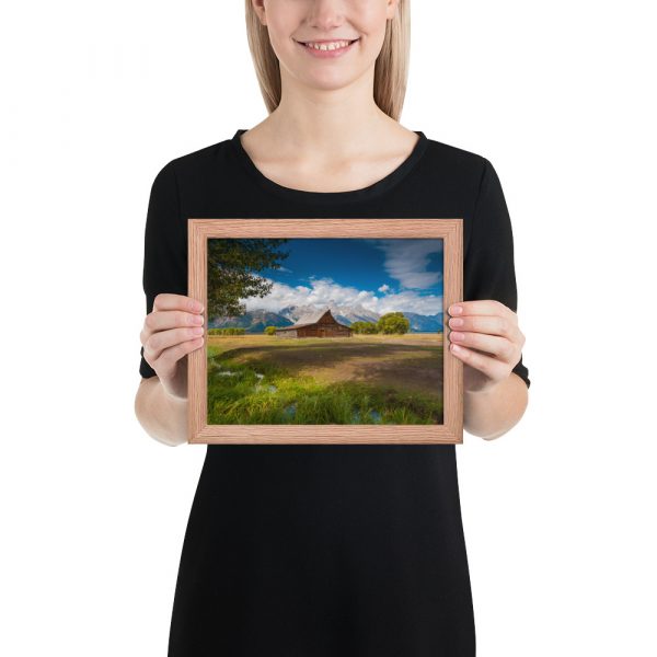 Moulton Barn, Grand Tetons, Wyoming-Enhanced Matte Paper Framed Poster (in) - Image 13