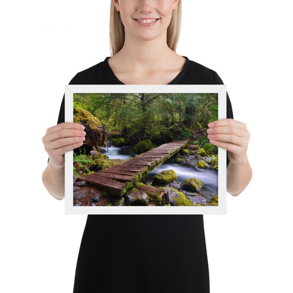 Opal Creek, Oregon -Enhanced Matte Paper Framed Poster (in) - Image 28