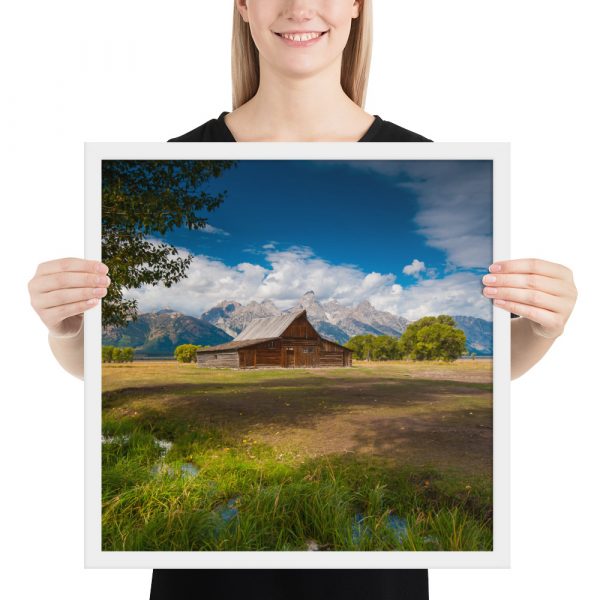 Moulton Barn, Grand Tetons, Wyoming-Enhanced Matte Paper Framed Poster (in) - Image 34
