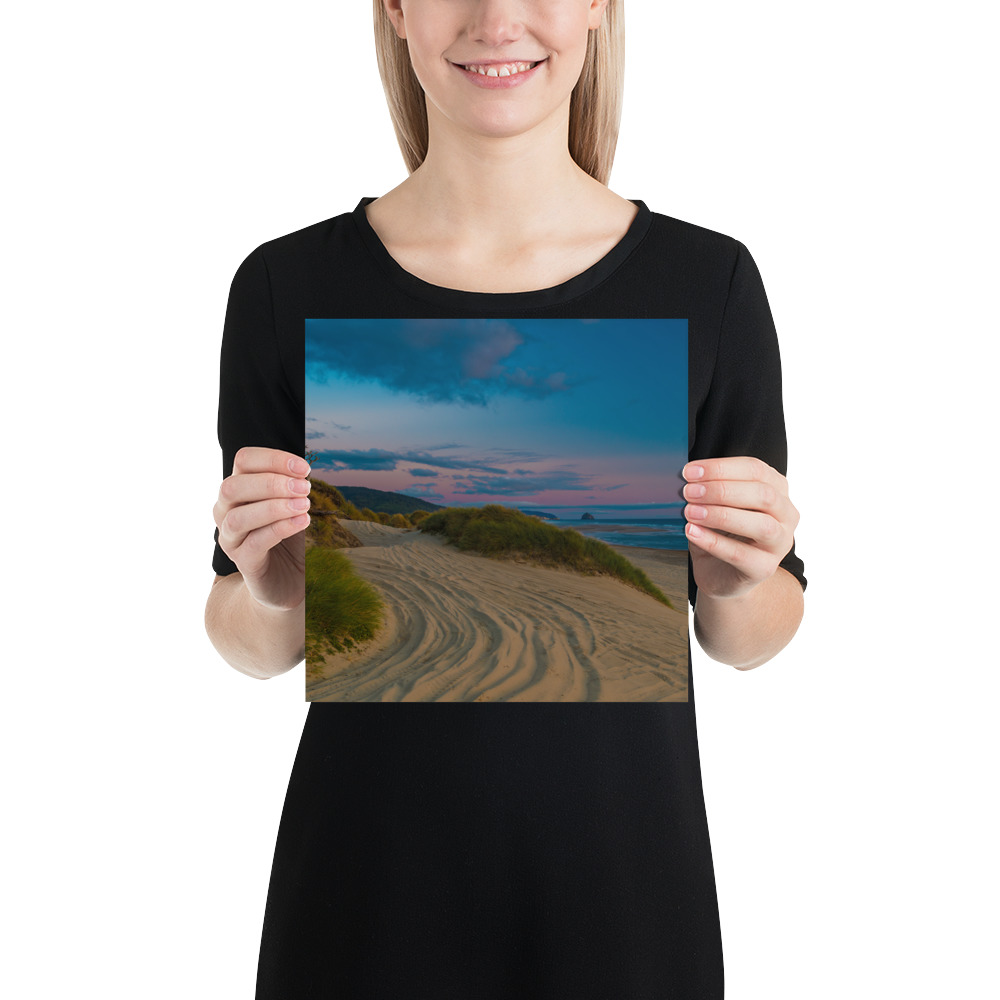 Trails on the Beach - Enhanced Matte Paper Poster(in) - Image 2