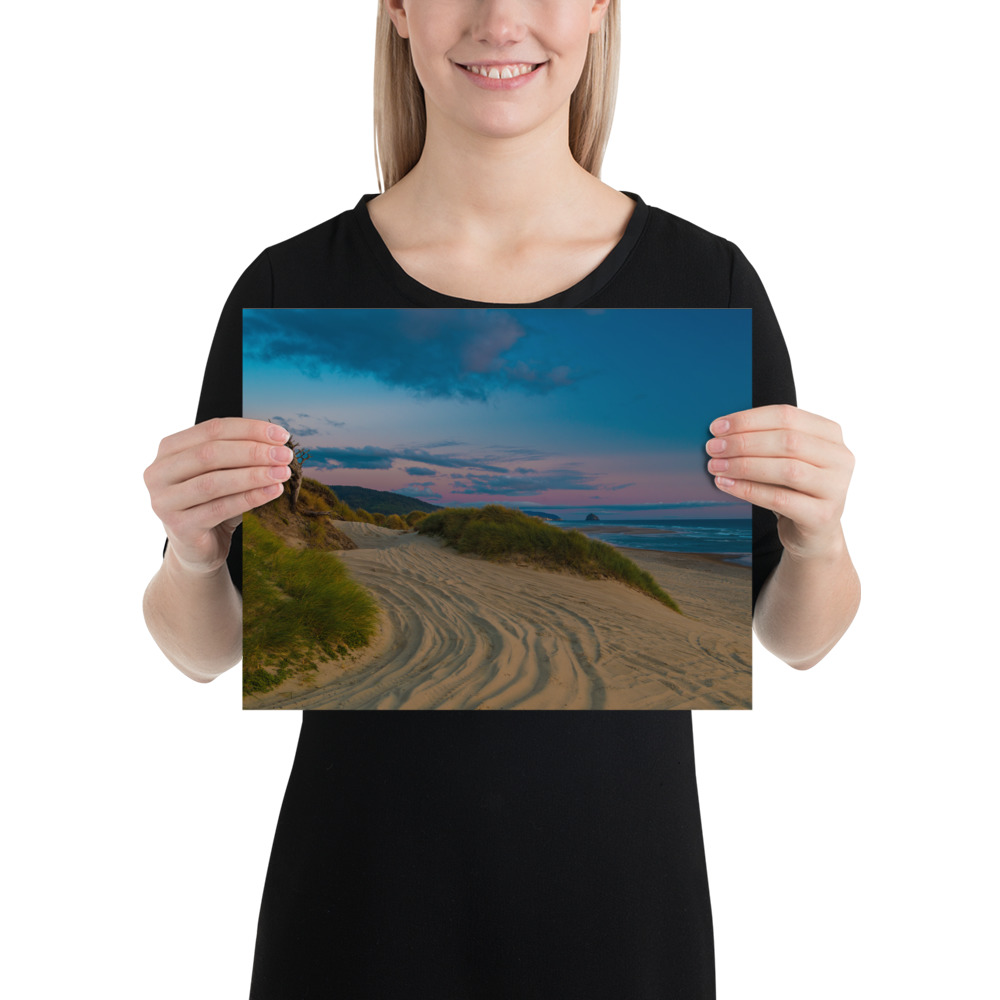 Trails on the Beach - Enhanced Matte Paper Poster(in) - Image 3
