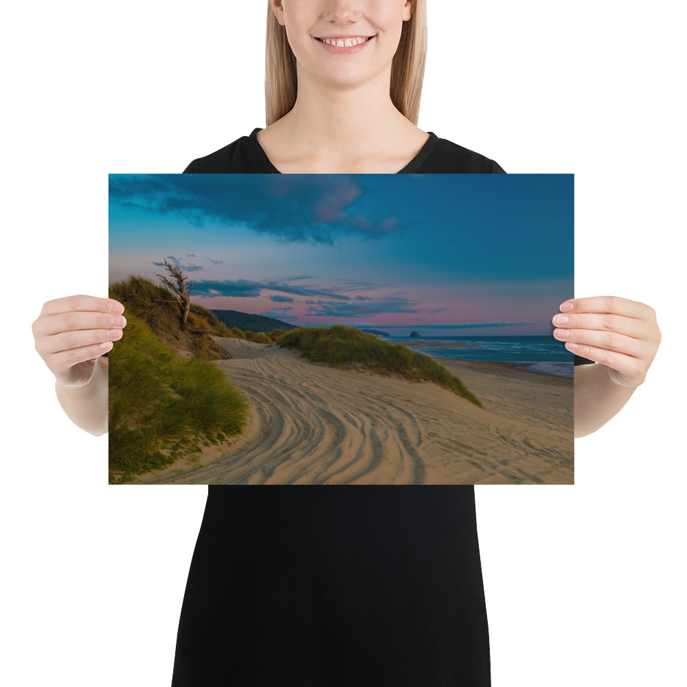 Trails on the Beach - Enhanced Matte Paper Poster(in) - Image 6