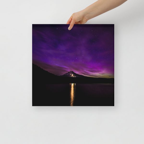 Northern Lights at Mt.Hood, Oregon - Premium Luster Photo Paper Poster (in) - Image 8