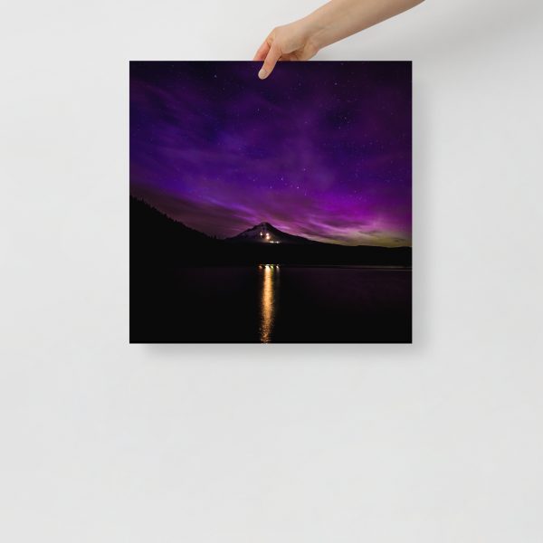 Northern Lights at Mt.Hood, Oregon - Premium Luster Photo Paper Poster (in) - Image 10