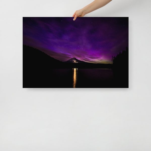 Northern Lights at Mt.Hood, Oregon - Premium Luster Photo Paper Poster (in) - Image 11