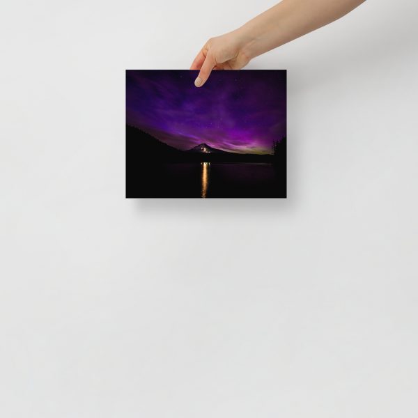 Northern Lights at Mt.Hood, Oregon - Premium Luster Photo Paper Poster (in) - Image 12