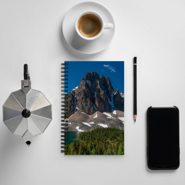 Mt. Assiniboine British Columbia - Spiral notebook