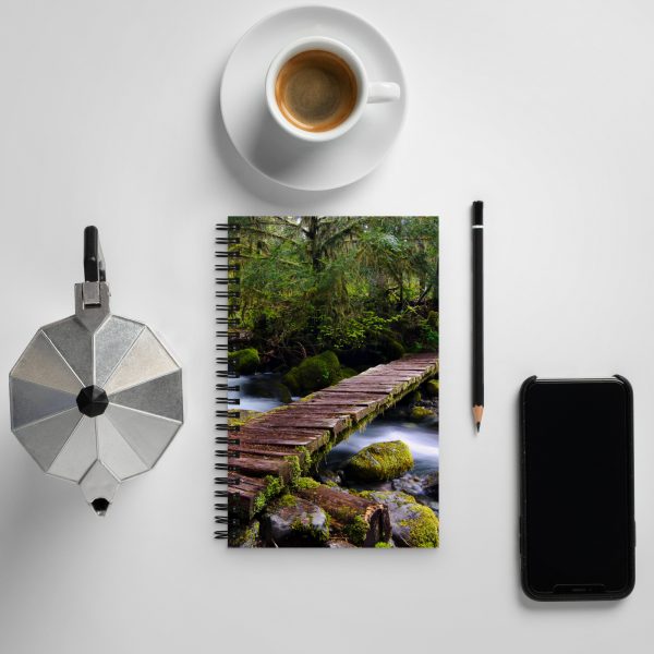Opal Creek, Oregon  - Spiral notebook