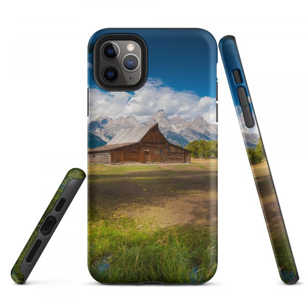 Moulton Barn, Grand Tetons, Wyoming - Tough iPhone Case - Image 5