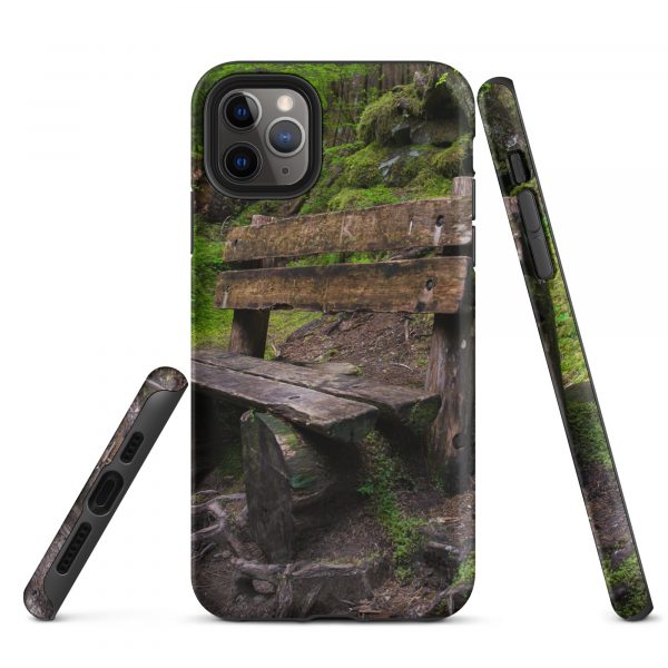 Forrest Bench - Tough iPhone Case - Image 5