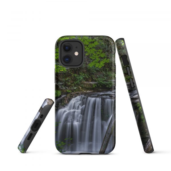 Coquille Falls, Oregon - Tough iPhone Case - Image 8