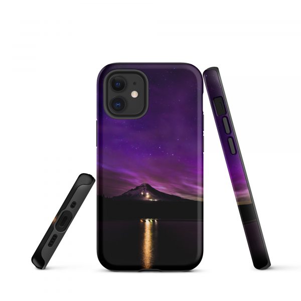 Northern Lights at Mt.Hood, Oregon - Tough iPhone Case - Image 8
