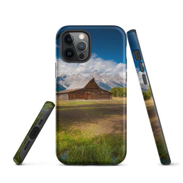 Moulton Barn, Grand Tetons, Wyoming - Tough iPhone Case - Image 11