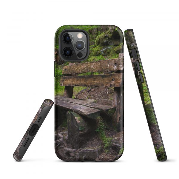 Forrest Bench - Tough iPhone Case - Image 11