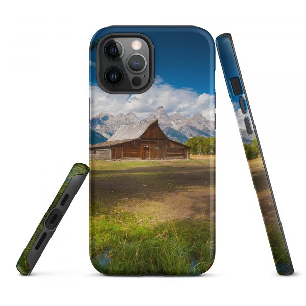 Moulton Barn, Grand Tetons, Wyoming - Tough iPhone Case - Image 13