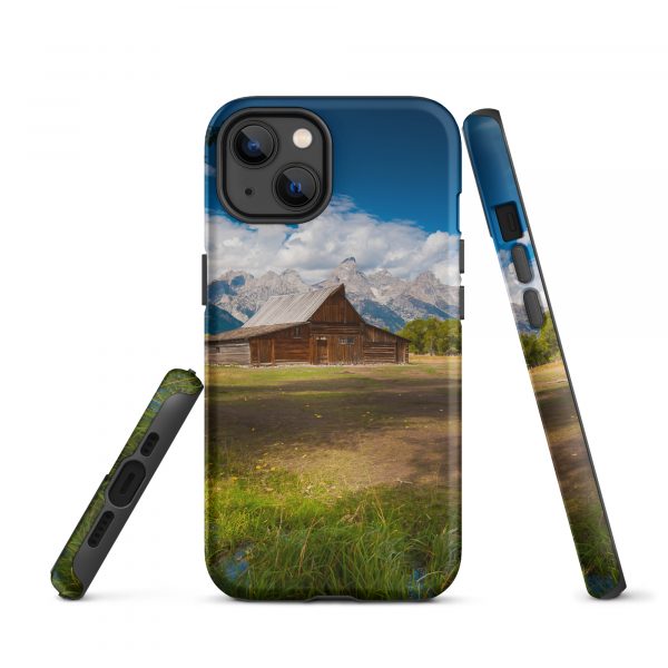 Moulton Barn, Grand Tetons, Wyoming - Tough iPhone Case - Image 17