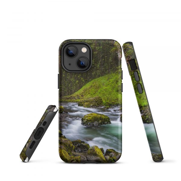 Abiqua Falls, Scotts Mills, Oregon - Tough iPhone Case - Image 15