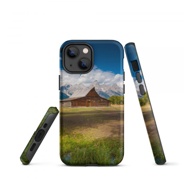 Moulton Barn, Grand Tetons, Wyoming - Tough iPhone Case - Image 15